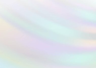 Bükülmüş kurdeleli vektör şablonu. Bulanık çizgilerden oluşan parlak çizimler. Reklamınız, broşürleriniz, broşürleriniz için yeni bir doku.