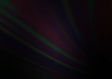 Bükülmüş kurdeleli vektör şablonu. Bulanık çizgilerden oluşan parlak çizimler. Reklamınız, broşürleriniz, broşürleriniz için yeni bir doku.