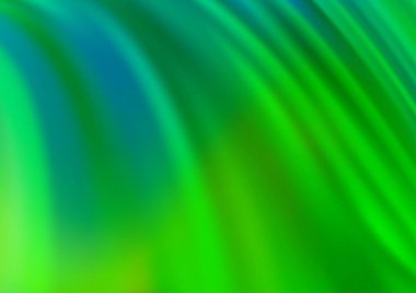 Bükülmüş kurdeleli vektör şablonu. Bulanık çizgilerden oluşan parlak çizimler. Reklamınız, broşürleriniz, broşürleriniz için yeni bir doku.