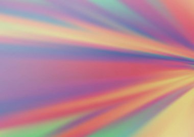 Bükülmüş kurdeleli vektör şablonu. Bulanık çizgilerden oluşan parlak çizimler. Reklamınız, broşürleriniz, broşürleriniz için yeni bir doku.