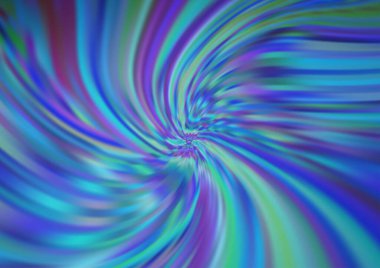 Bükülmüş kurdeleli vektör şablonu. Bulanık çizgilerden oluşan parlak çizimler. Reklamınız, broşürleriniz, broşürleriniz için yeni bir doku.