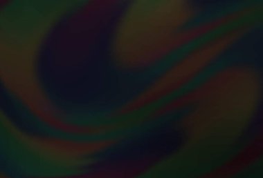 Bükülmüş kurdeleli vektör şablonu. Bulanık çizgilerden oluşan parlak çizimler. Reklamınız, broşürleriniz, broşürleriniz için yeni bir doku.