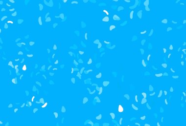 Soyut biçimlere sahip hafif BLUE vektör arkaplanı. Soyut gradyan şekilli basit renkli çizimler. Kartvizitiniz için modern tasarım.