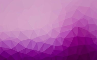 Hafif Mor vektör üçgen mozaik örtüsü.