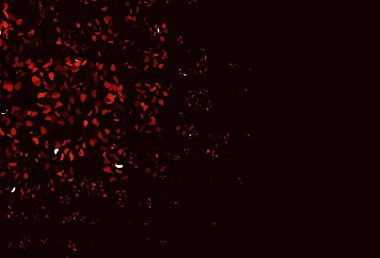 Kaotik şekilli açık kırmızı vektör deseni. Modern tarzda değişen renkli kaotik formlar. Web siteniz için basit tasarım.