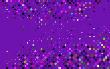 Disklerle vektör dokusu. Doğa tarzında bulanık halkaları olan güzel bir illüstrasyon. İş reklamları için tasarım.