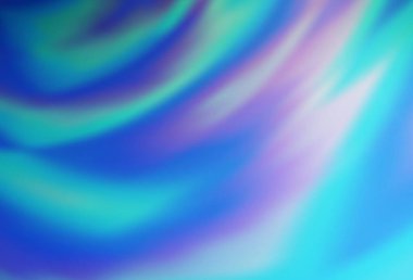 Bükülmüş kurdeleli vektör şablonu. Bulanık çizgilerden oluşan parlak çizimler. Reklamınız, broşürleriniz, broşürleriniz için yeni bir doku.