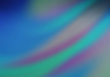 Bükülmüş kurdeleli vektör şablonu. Bulanık çizgilerden oluşan parlak çizimler. Reklamınız, broşürleriniz, broşürleriniz için yeni bir doku.