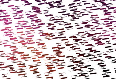 Açık pembe, dar çizgileri olan sarı vektör deseni. Renkli çubuklarla gösterişli soyut çizimler. İş broşürleri, broşürler için desen.