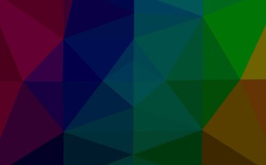 Çoklu renkli vektör üçgen mozaik dokusu