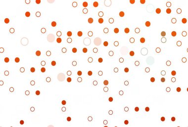 Disklerle vektör dokusu. Doğa tarzında bulanık halkaları olan güzel bir illüstrasyon. İş reklamları için tasarım.