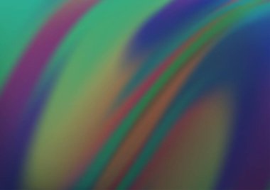 Bükülmüş kurdeleli vektör şablonu. Bulanık çizgilerden oluşan parlak çizimler. Reklamınız, broşürleriniz, broşürleriniz için yeni bir doku.