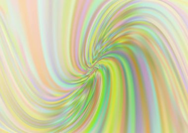 Bükülmüş kurdeleli vektör şablonu. Bulanık çizgilerden oluşan parlak çizimler. Reklamınız, broşürleriniz, broşürleriniz için yeni bir doku.