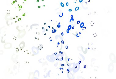 Çok renkli ışık, küreli gökkuşağı vektör deseni. Renkli su damlaları olan modern soyut çizimler. Reklamlar, broşürler için desen.