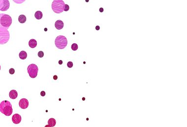 Disklerle vektör dokusu. Doğa tarzında bulanık halkaları olan güzel bir illüstrasyon. İş reklamları için tasarım.