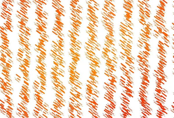 Hellorangefarbener Vektorhintergrund Mit Langen Linien Moderne Geometrische Abstrakte Illustration Mit — Stockvektor