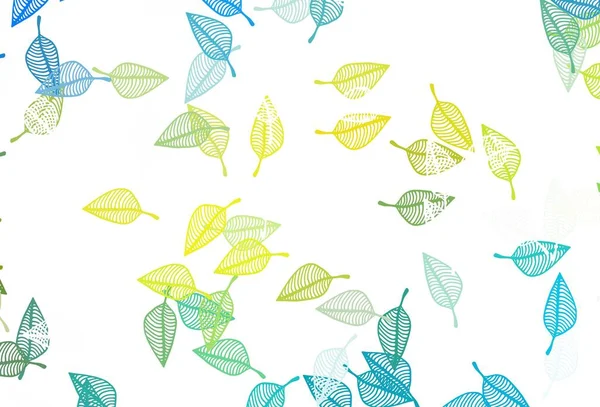 Dekorative Illustration Mit Abstrakten Bunten Blättern Texturiertes Muster Für Website — Stockvektor