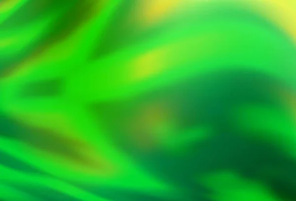 Padrão Luz Verde Vetor Borrado Ilustração Abstrata Colorida Com Gradiente — Vetor de Stock
