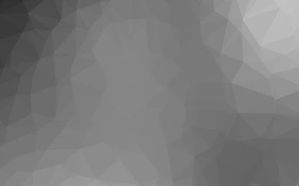 Light Silver Gray Vector Blurry Triangle Template Triangular Geometric Sample — Vettoriale Stock