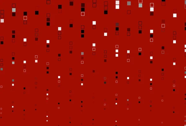Patrón Vectorial Rojo Claro Con Cristales Rectángulos Rectángulos Sobre Fondo — Archivo Imágenes Vectoriales
