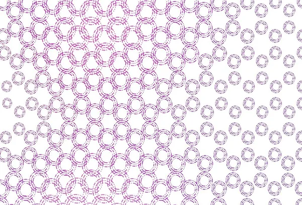 带有圆圈的浅紫色矢量模板 用模糊的雨滴闪烁着抽象的图解 美丽网站的模式 — 图库矢量图片