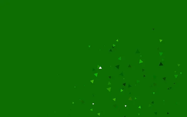 Светло Зелёное Векторное Покрытие Многоугольном Стиле — стоковый вектор