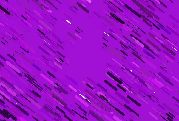 Светло Фиолетовый Векторный Фон Прямыми Линиями Декоративная Сияющая Иллюстрация Линиями — стоковый вектор