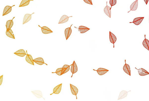 Illustration Décorative Avec Des Feuilles Abstraites Colorées Modèle Texturé Pour — Image vectorielle