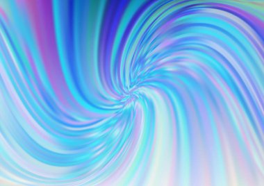 Bükülmüş kurdeleli vektör şablonu. Bulanık çizgilerden oluşan parlak çizimler. Reklamınız, broşürleriniz, broşürleriniz için yeni bir doku.