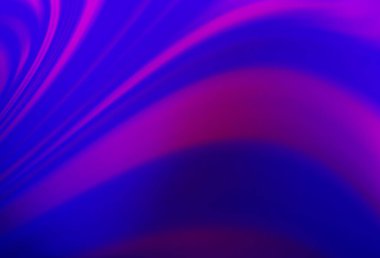 Bükülmüş kurdeleli vektör şablonu. Bulanık çizgilerden oluşan parlak çizimler. Reklamınız, broşürleriniz, broşürleriniz için yeni bir doku.