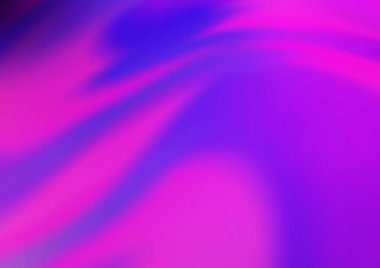 Bükülmüş kurdeleli vektör şablonu. Bulanık çizgilerden oluşan parlak çizimler. Reklamınız, broşürleriniz, broşürleriniz için yeni bir doku.