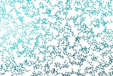 Çember şekilli hafif BLUE vektör düzeni. 