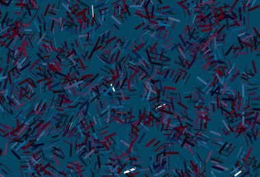 Dar çizgileri olan koyu kırmızı vektör deseni. Dar çizgileri olan parlak renkli çizimler. İş broşürleri, broşürler için desen.