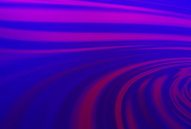 Bükülmüş kurdeleli vektör şablonu. Bulanık çizgilerden oluşan parlak çizimler. Reklamınız, broşürleriniz, broşürleriniz için yeni bir doku.