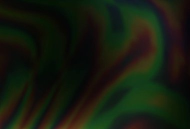 Bükülmüş kurdeleli vektör şablonu. Bulanık çizgilerden oluşan parlak çizimler. Reklamınız, broşürleriniz, broşürleriniz için yeni bir doku.