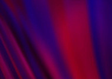 Bükülmüş kurdeleli vektör şablonu. Bulanık çizgilerden oluşan parlak çizimler. Reklamınız, broşürleriniz, broşürleriniz için yeni bir doku.