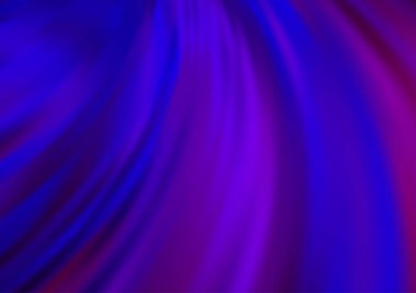 Bükülmüş kurdeleli vektör şablonu. Bulanık çizgilerden oluşan parlak çizimler. Reklamınız, broşürleriniz, broşürleriniz için yeni bir doku.