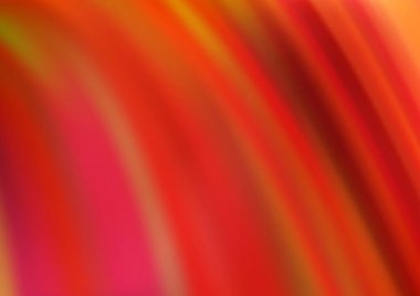 Bükülmüş kurdeleli vektör şablonu. Bulanık çizgilerden oluşan parlak çizimler. Reklamınız, broşürleriniz, broşürleriniz için yeni bir doku.