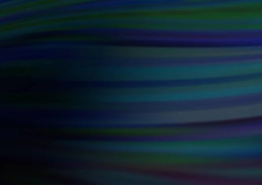 Bükülmüş kurdeleli vektör şablonu. Bulanık çizgilerden oluşan parlak çizimler. Reklamınız, broşürleriniz, broşürleriniz için yeni bir doku.