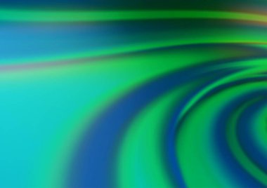 Bükülmüş kurdeleli vektör şablonu. Bulanık çizgilerden oluşan parlak çizimler. Reklamınız, broşürleriniz, broşürleriniz için yeni bir doku.