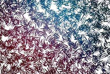 Düz çizgileri olan koyu turuncu vektör düzeni. Bulanık dekoratif tasarım basit bir şekilde çizgilerle. Reklamlar, posterler, afişler için desen.