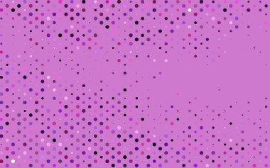 Disklerle hafif Mor vektör dokusu.