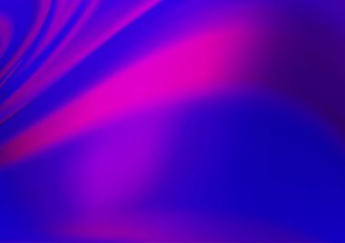 Bükülmüş kurdeleli vektör şablonu. Bulanık çizgilerden oluşan parlak çizimler. Reklamınız, broşürleriniz, broşürleriniz için yeni bir doku.