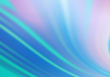 Bükülmüş kurdeleli vektör şablonu. Bulanık çizgilerden oluşan parlak çizimler. Reklamınız, broşürleriniz, broşürleriniz için yeni bir doku.