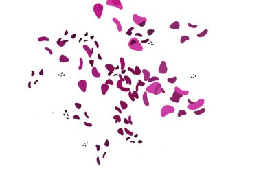 Açık Pembe, Memphis şekilli mavi vektör şablonu. Soyut tarzda rengarenk gradyan şekilleri olan bir resim. Web siteniz için basit tasarım.