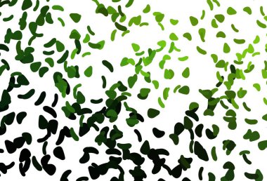 Soyut biçimlerde Light Orange vektör arkaplanı. Modern tarzda değişen renkli kaotik formlar. Kartvizitiniz için modern tasarım.