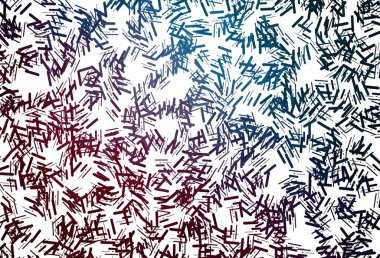 Koyu pembe, uzun çizgileri olan mavi vektör arkaplan. Renkli çubuklarla gösterişli soyut çizimler. Reklamınız, posteriniz, afişiniz için en iyi tasarım.