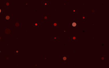 Benekli açık kırmızı vektör örtüsü.