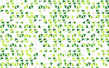 Açık Yeşil vektör deseni çokgen biçiminde.