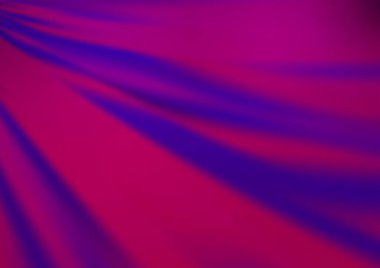 Bükülmüş kurdeleli vektör şablonu. Bulanık çizgilerden oluşan parlak çizimler. Reklamınız, broşürleriniz, broşürleriniz için yeni bir doku.